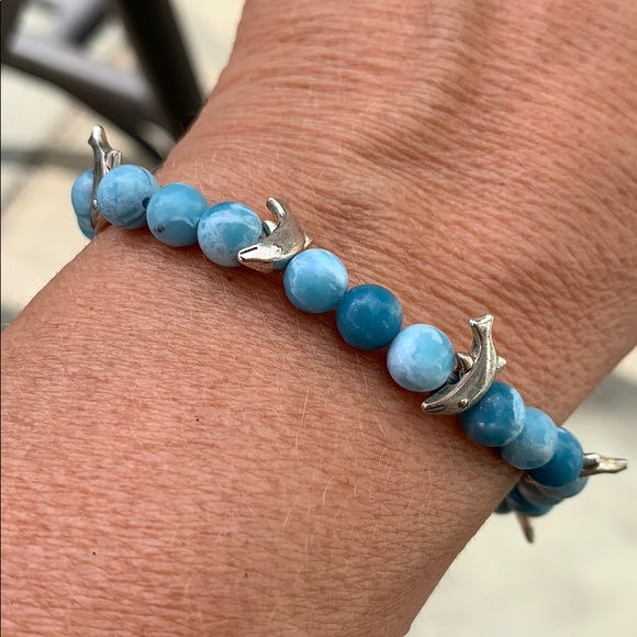 Sold ❤️ Larimar Bracelet Confidence - Picture 3 of 4